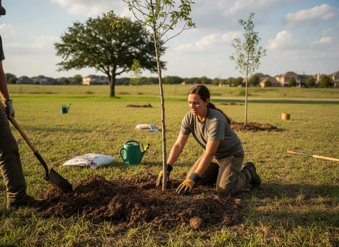 Tree Planting in Katy, TX